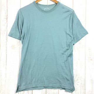 UNISEX L  山と道 100% メリノ ライト クルーネック Tシャツ 100% Merino Light Crew-Neck T-Shirt メリノウール YAMATOMICHI グリーン系(その他)