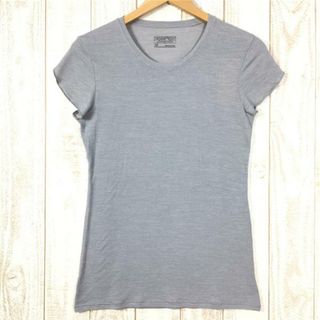 パタゴニア(patagonia)のWOMENs XS  パタゴニア クイックドライ ショートスリーブ Tシャツ PATAGONIA グレー系(その他)