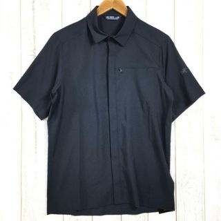 アークテリクス(ARC'TERYX)のMENs S  アークテリクス スカイライン ショートスリーブ シャツ Skyline SS Shirt ARCTERYX X000007436 002291 Black ブラック系(その他)