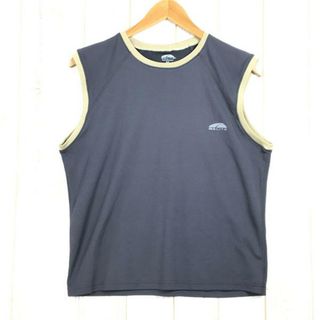 ゴーライト(GoLite)のMENs S  ゴーライト クイックドライ スリーブレス シャツ QuickDry Sleeveless Shirt ノースリーブ タンクトップ ブランド消滅 入手困難 GOLITE AM1533 グレー系(その他)