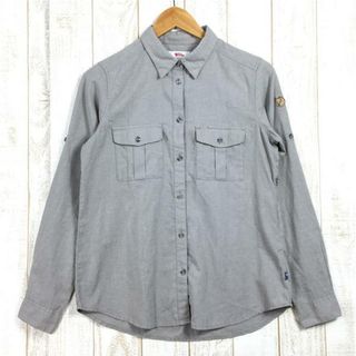 フェールラーベン(FJALL RAVEN)のWOMENs XS  フェールラーベン オービック トラベル シャツ ロングスリーブ Ovik Travel Shirt LS W ヘンプ FJALLRAVEN 89843 ベージュ系(その他)