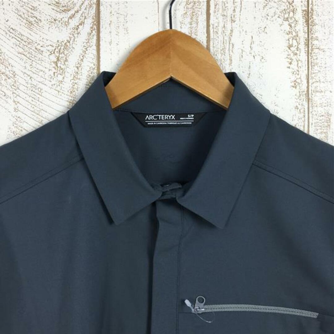 MENs S アークテリクス スカイライン ショートスリーブ シャツ Skyline SS Shirt ARCTERYX 25214 グレー系