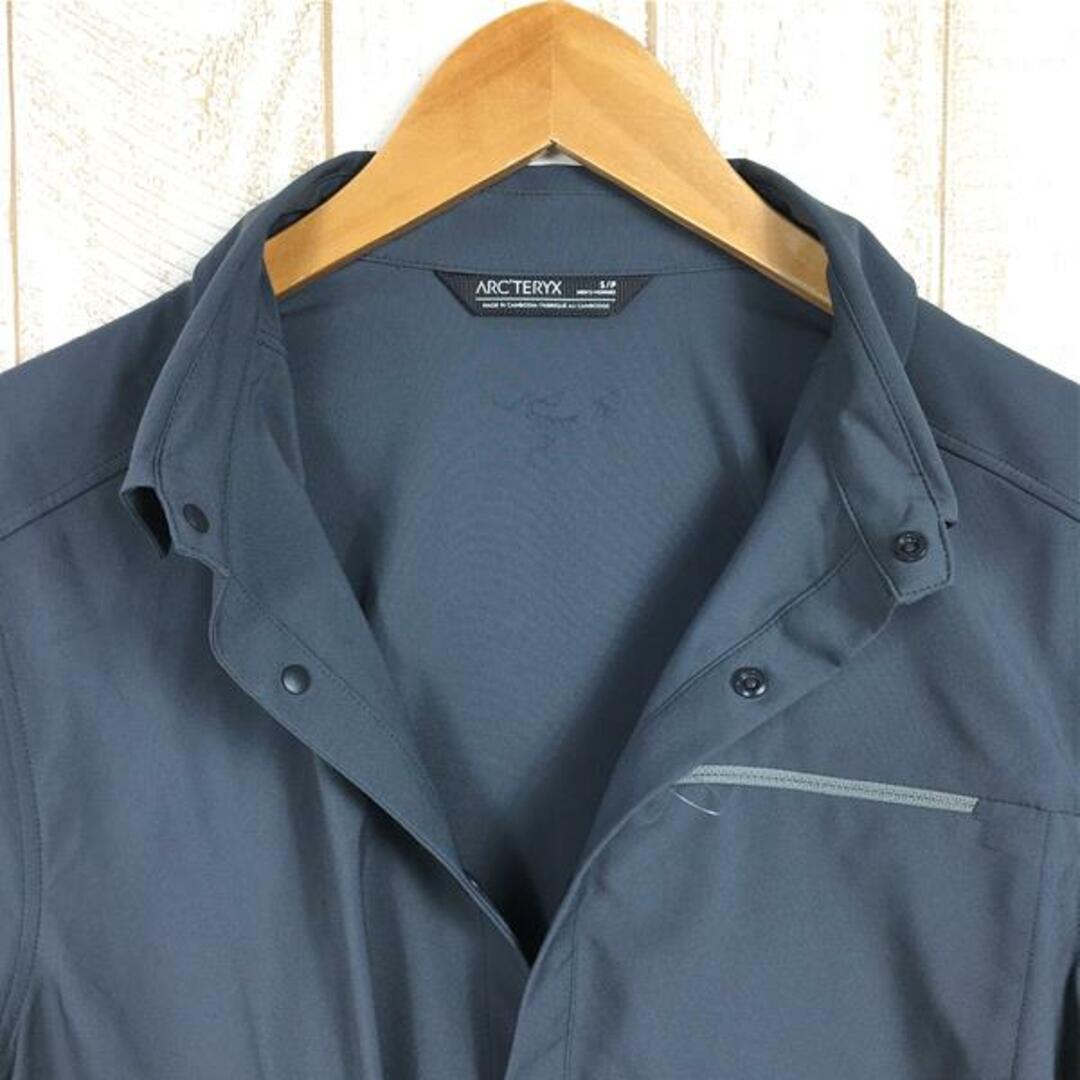 MENs S アークテリクス スカイライン ショートスリーブ シャツ Skyline SS Shirt ARCTERYX 25214 グレー系