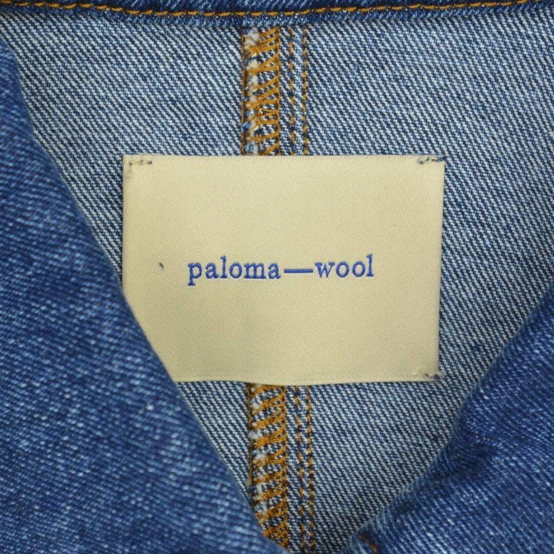 【PalomaWool】22SS GUILLERMO クロップドデニムジャケット レディースのジャケット/アウター(Gジャン/デニムジャケット)の商品写真