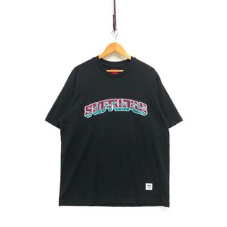 【人気】シュプリーム　Tシャツ 半袖　白　ビッグロゴ　アーチロゴ