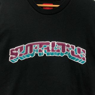 SUPREME シュプリーム Chenille Arc Logo S/S Top アーチロゴ 半袖Ｔシャツ ティール サイズS 正規品 / B3909