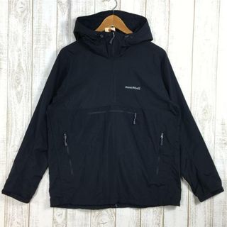 モンベル(mont bell)のMENs M  モンベル O.D.アノラック ウィンドシェル ジャケット プルオーバー フーディ MONTBELL 1103247 ブラック系(その他)