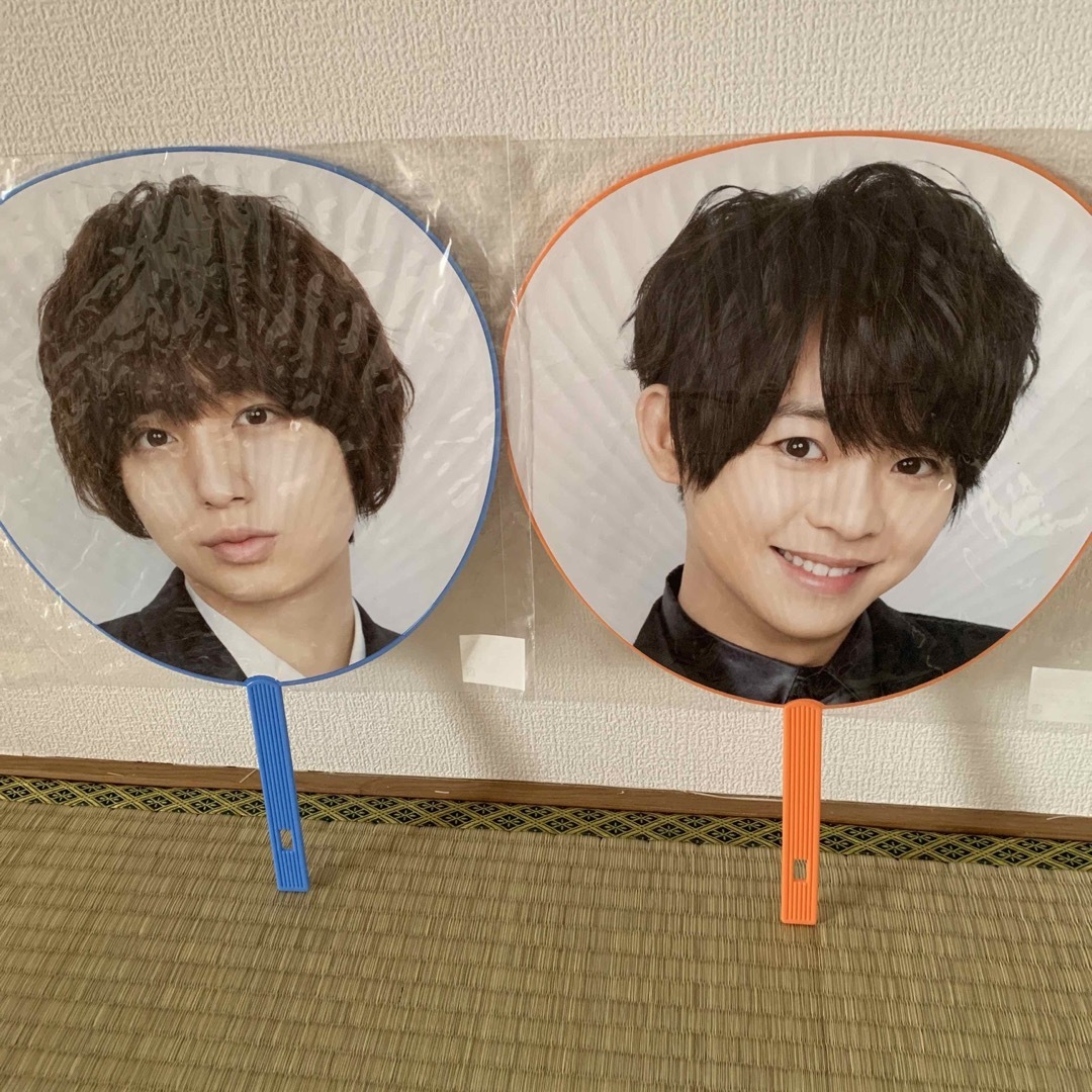 Hey!Say!JUMP 伊野尾慧　有岡大貴　うちわ エンタメ/ホビーのタレントグッズ(アイドルグッズ)の商品写真