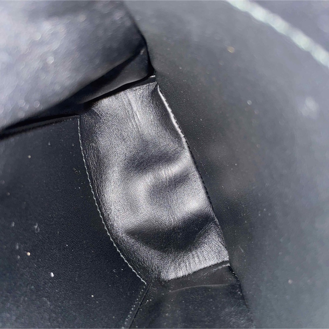 Balenciaga 美品 2way ロゴ ファー ハンドバッグ バレンシアガ
