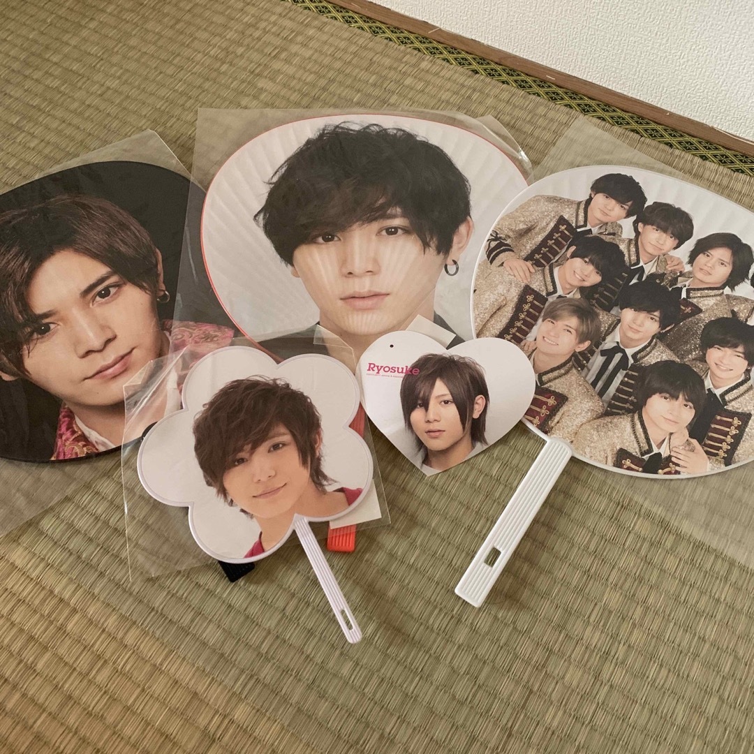 Hey!Say!JUMP 山田涼介　うちわ エンタメ/ホビーのタレントグッズ(アイドルグッズ)の商品写真