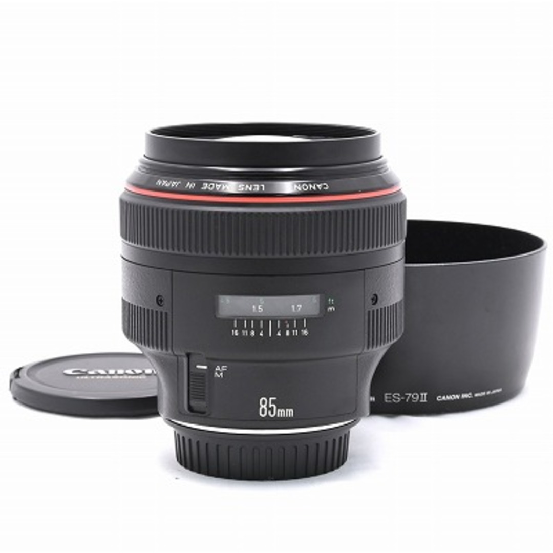 CANON EF 85mm F1.2 L USM フード付き 完動美品