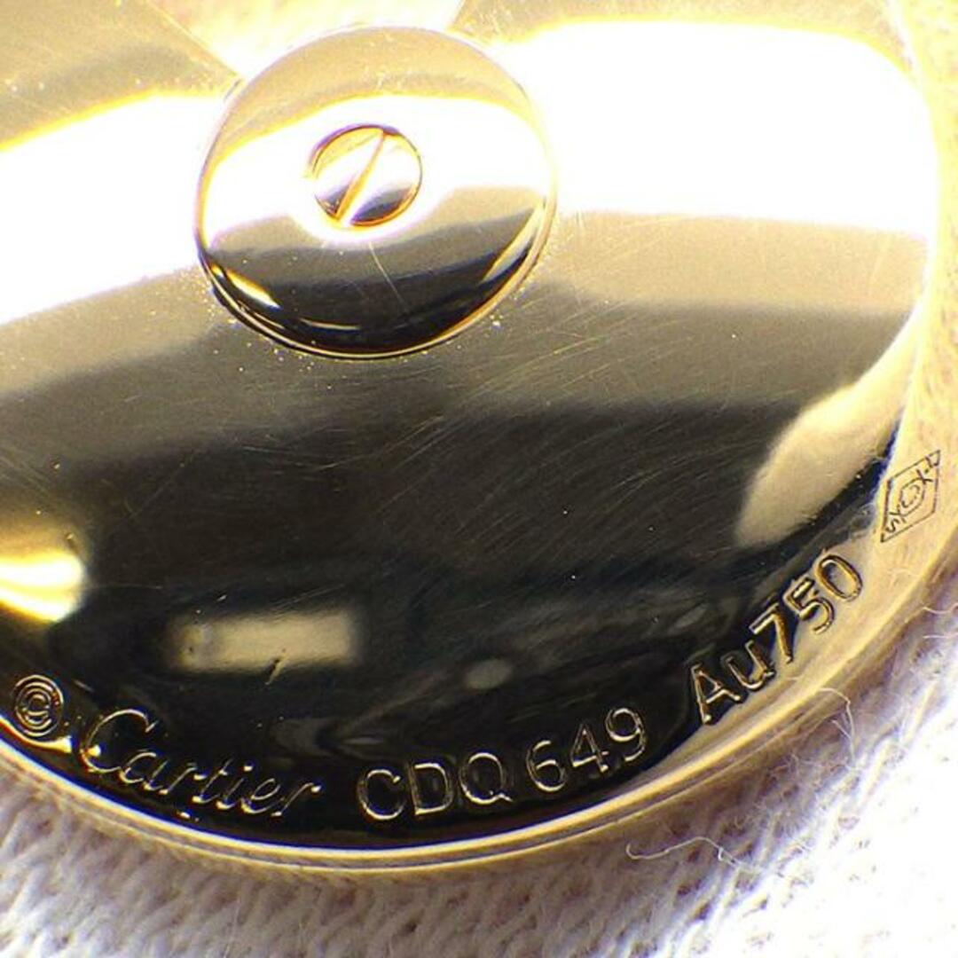 カルティエ Cartier ネックレス アミュレット SM ギョーシェ 1ポイント ダイヤモンド 計約 0.04ct K18YG 【箱・保付き】 8