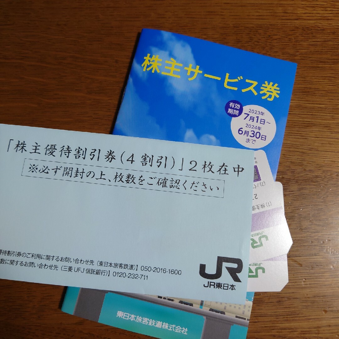 JR東日本株主優待割引券