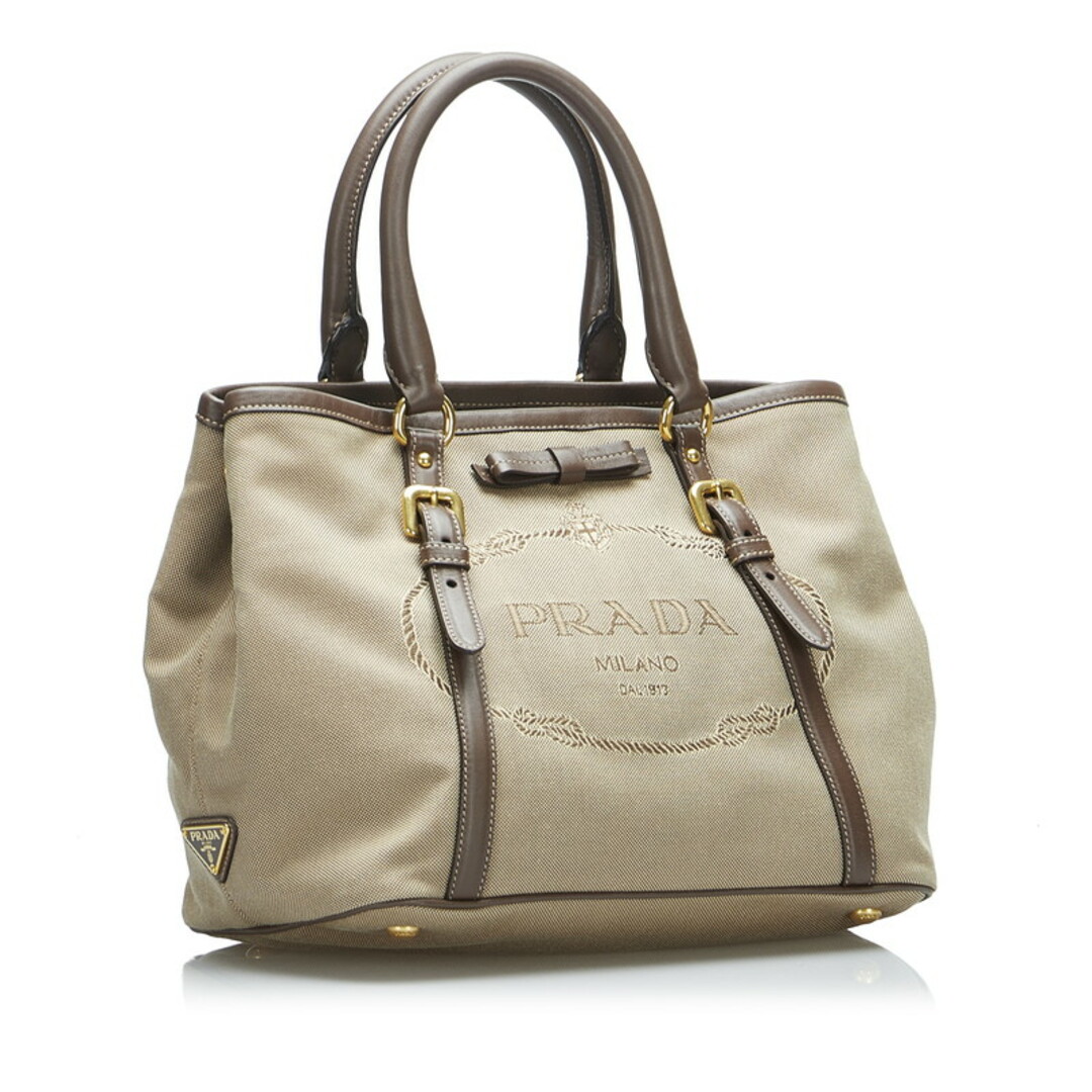 PRADA - プラダ ロゴジャガード ハンドバッグ ショルダーバッグ 2WAY PRADA - プラダ ロゴジャガード ハンドバッグ ショルダーバッグ 2WAY