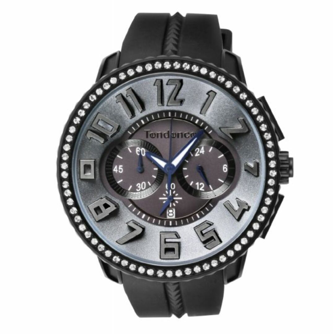 TY146009モデルテンデンス TENDENCE 腕時計 メンズ TY146009 ALUTECH GULLIVER ブラック