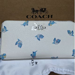 COACH コーチ 長財布 ディズニーコラボ アウトレット品