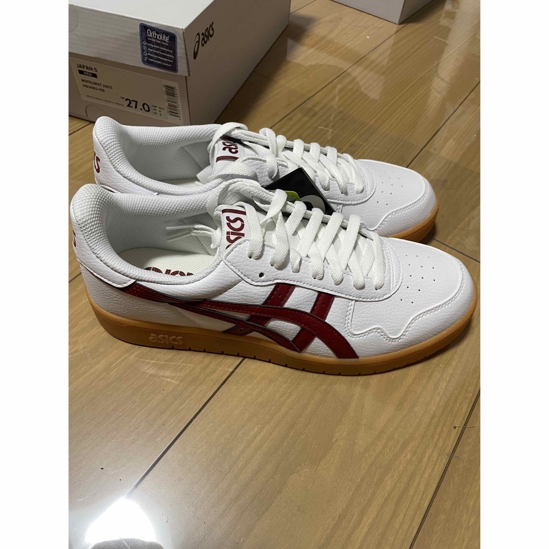 asics(アシックス)の新品　asics JAPAN S アシックス　ジャパンエス　スポーツスタイル メンズの靴/シューズ(スニーカー)の商品写真