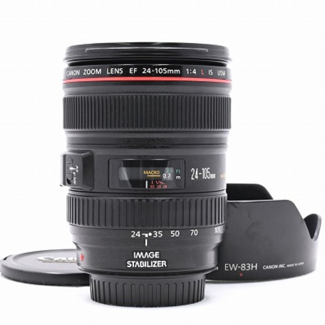 【美品】Canon EF 24-105mm 4 L IS USM フード付