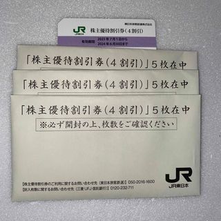 ジェイアール(JR)のJR東日本　株主優待割引券　16枚(その他)