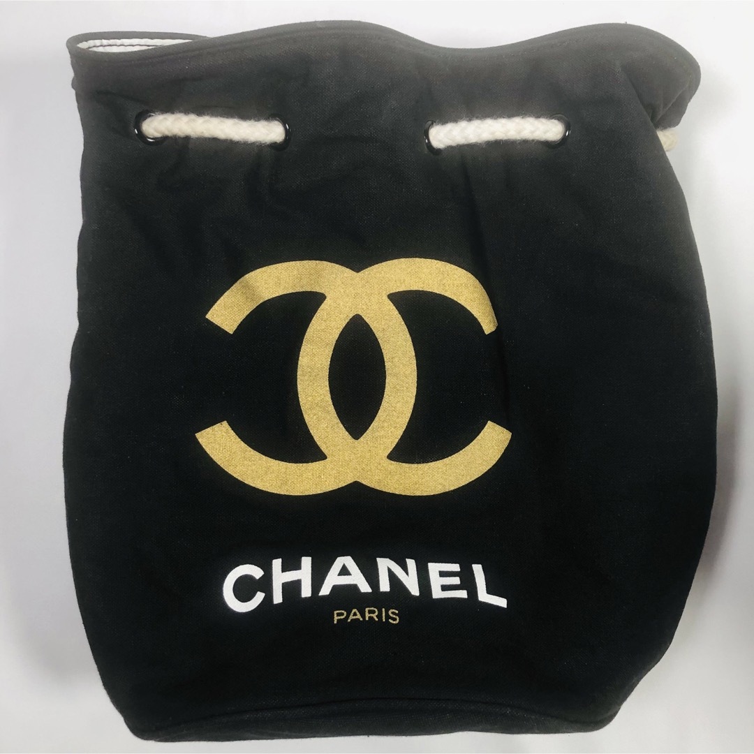 CHANEL(シャネル)のCHANEL シャネル プールバッグ 巾着 正規品 ノベルティ レディースのバッグ(ショルダーバッグ)の商品写真