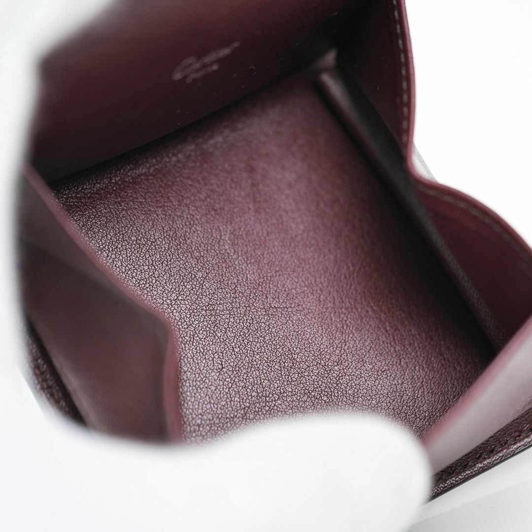 Cartier - カルティエ コインケース ボックス型 本革×スエード