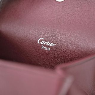 Cartier - カルティエ コインケース ボックス型 本革×スエード