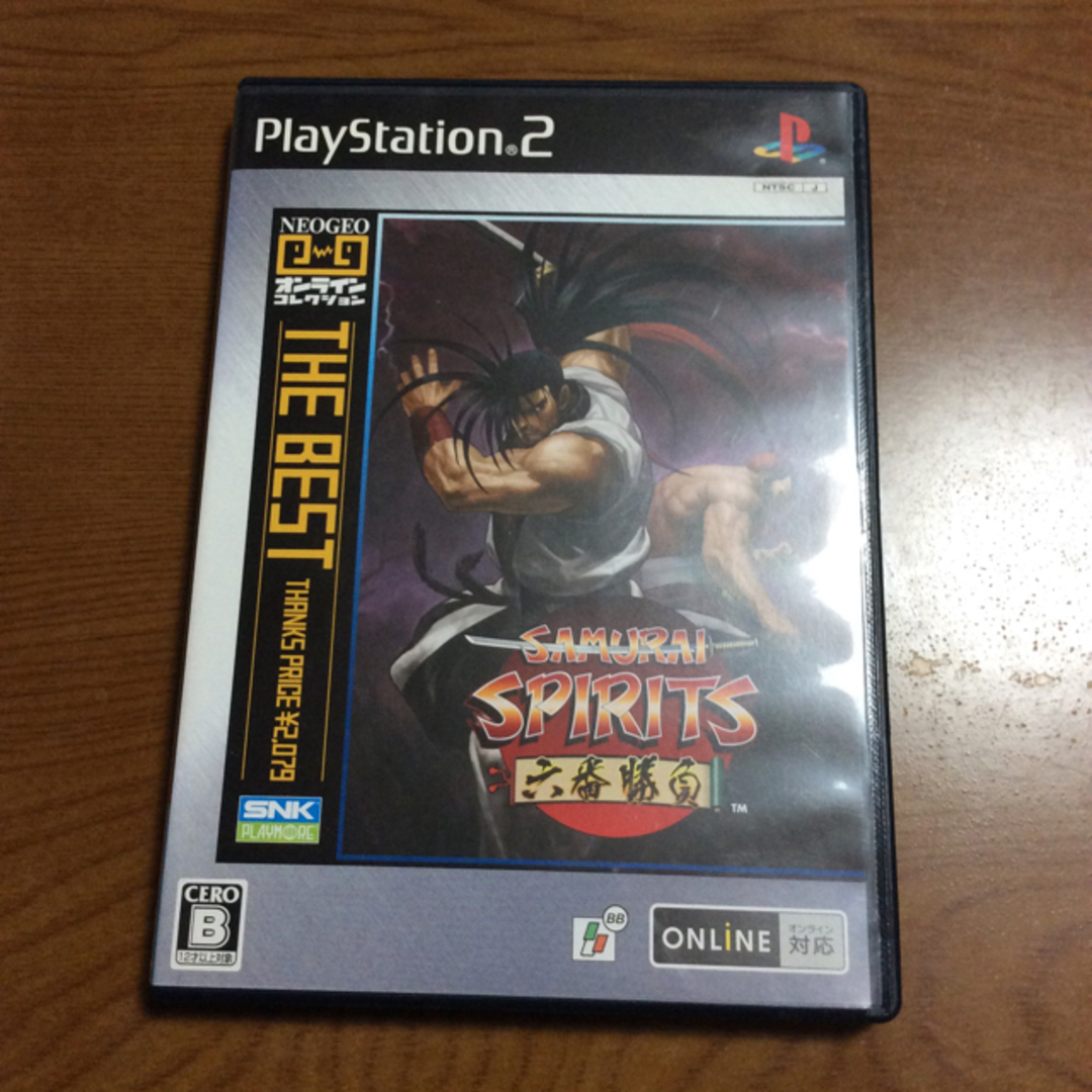 PlayStation2(プレイステーション2)のサムライスピリッツ 六番勝負 良品 エンタメ/ホビーのゲームソフト/ゲーム機本体(家庭用ゲームソフト)の商品写真