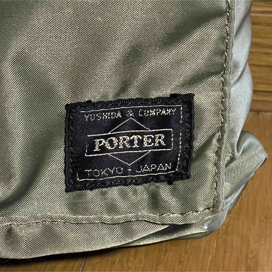 PORTER(ポーター)のPORTER タンカー ブリーフケース S セージ グリーン メンズのバッグ(ビジネスバッグ)の商品写真