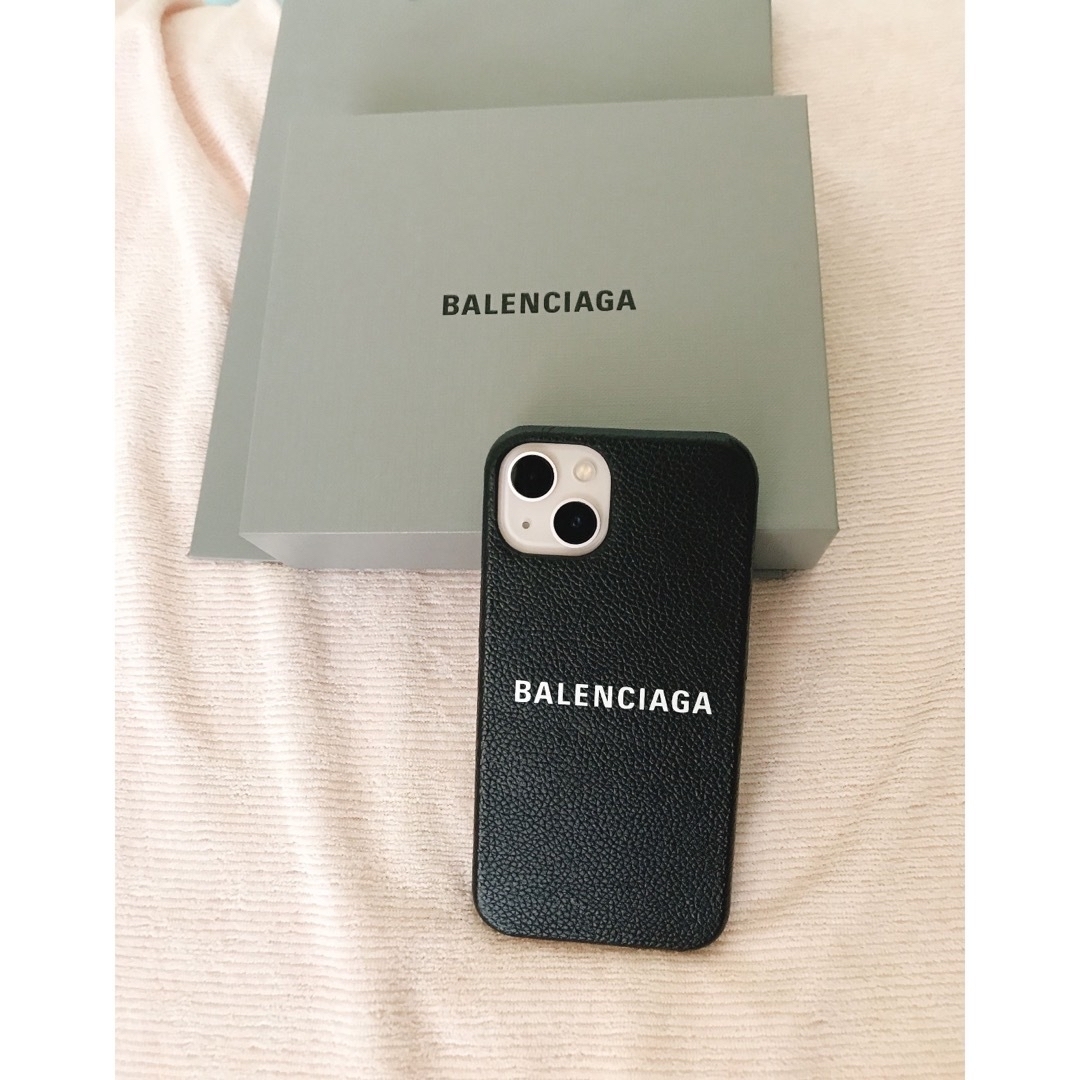 美品　BALENCIAGA バレンシアガ　iPhone 13 ケース