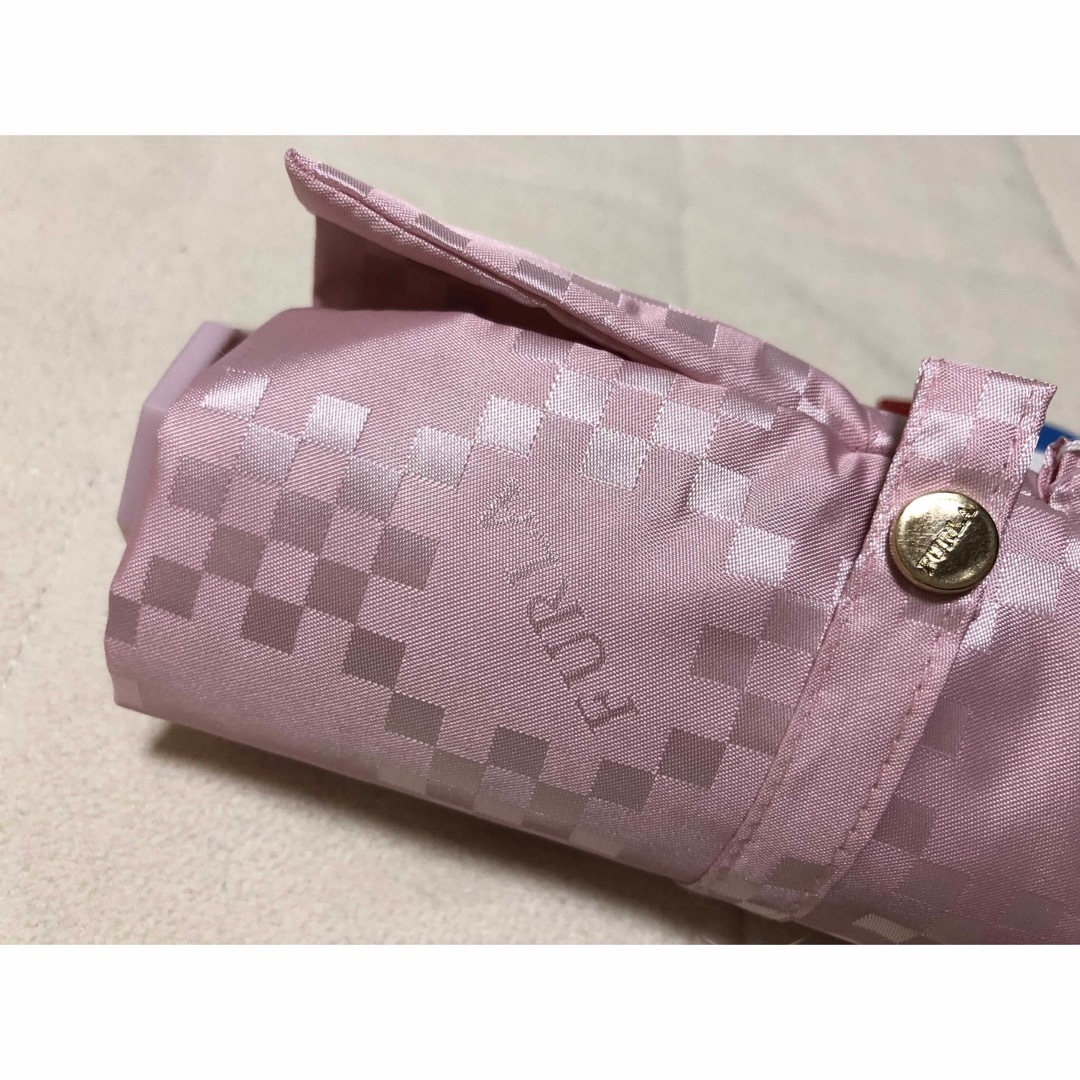 156新品 FURLAフルラ折りたたみ雨傘モノグラムUV 日本製 1