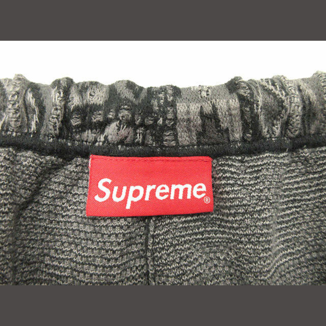 Supreme Patchwork Knit Short 黒 Sサイズ