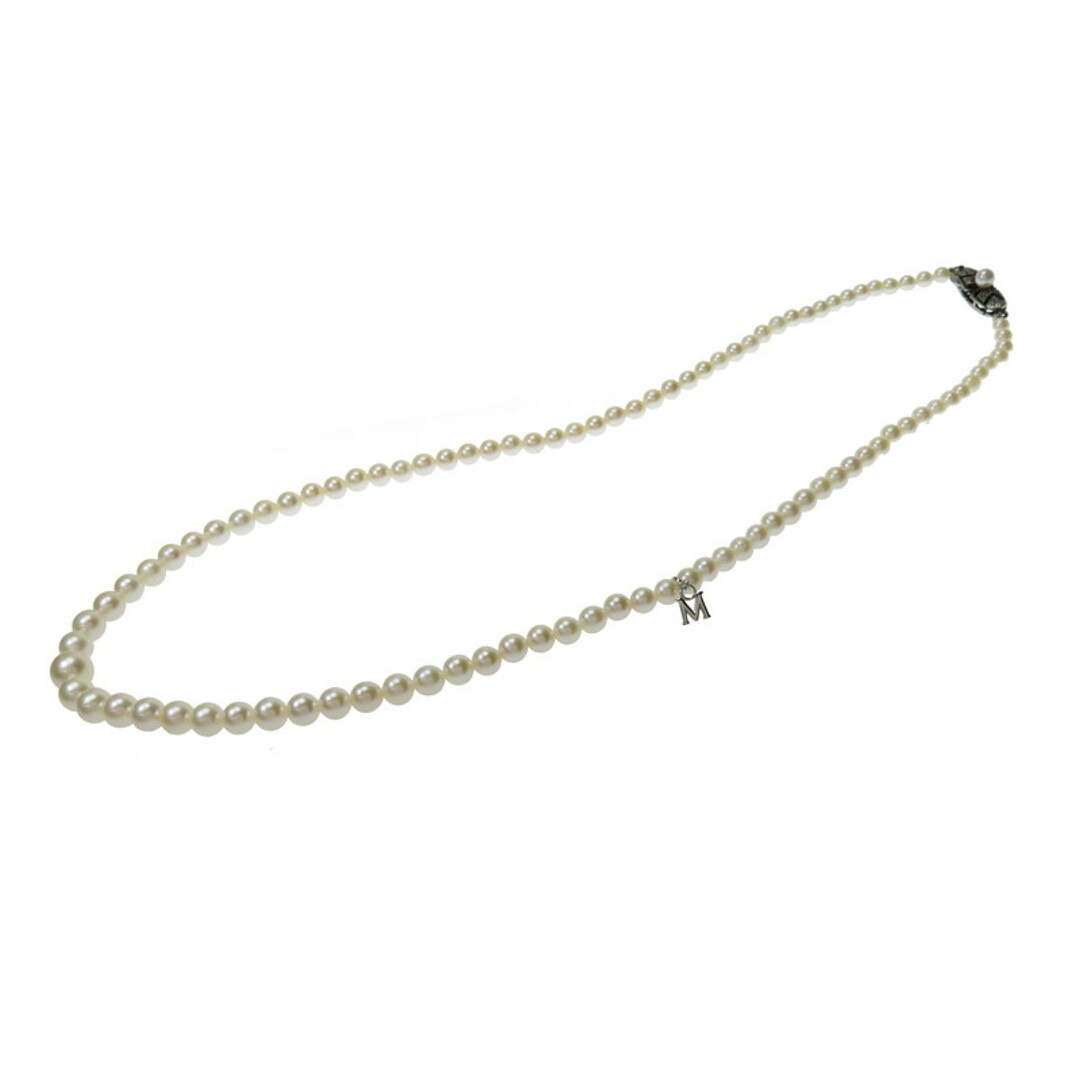 ミキモト MIKIMOTO アコヤ真珠 7.1-7.3mm ネックレス 38cm SV シルバー パール VLP 90176375