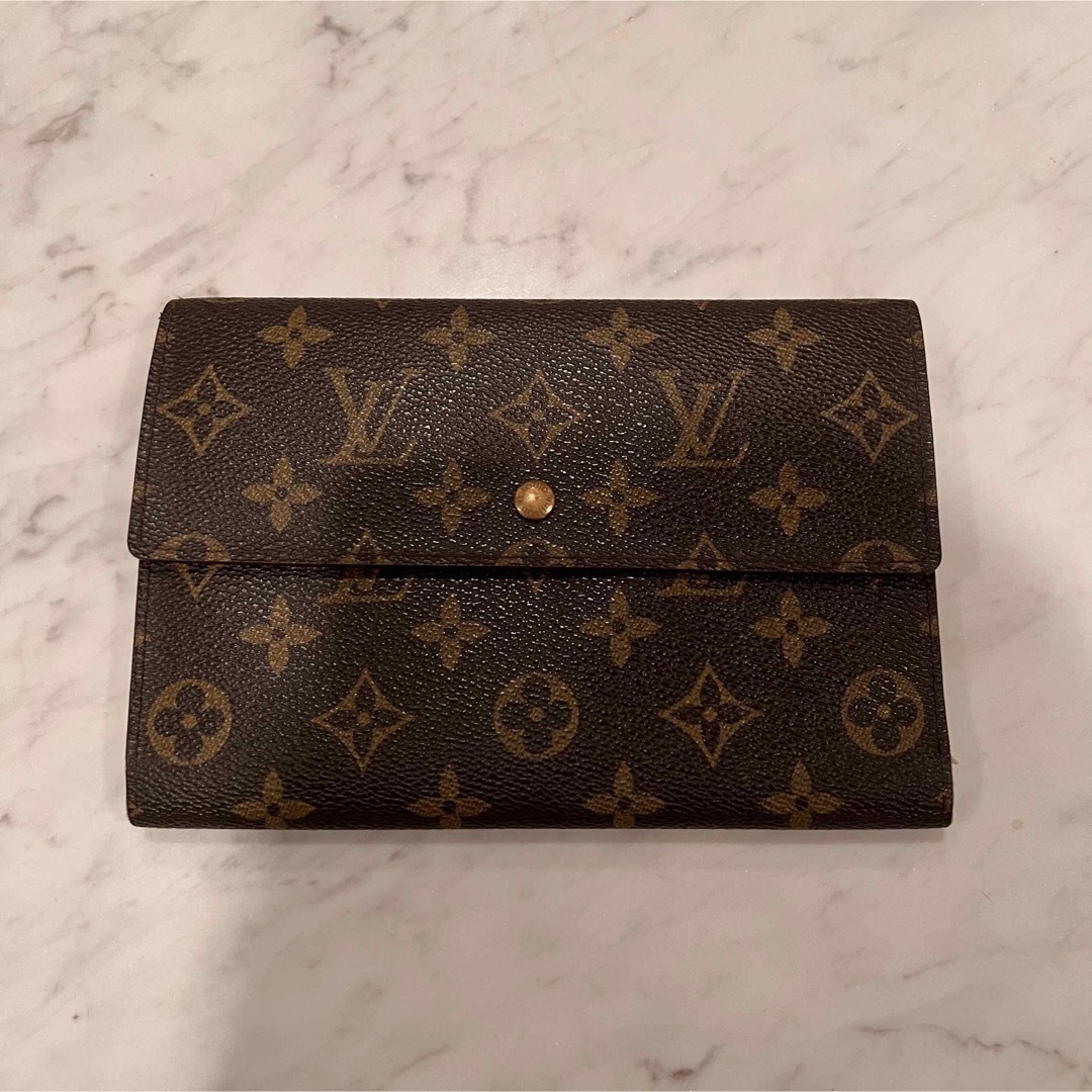 LOUIS VUITTON(ルイヴィトン)のルイヴィトン 財布 ウォレット 薄型 パスポート ケース カード メンズ レディースのファッション小物(財布)の商品写真