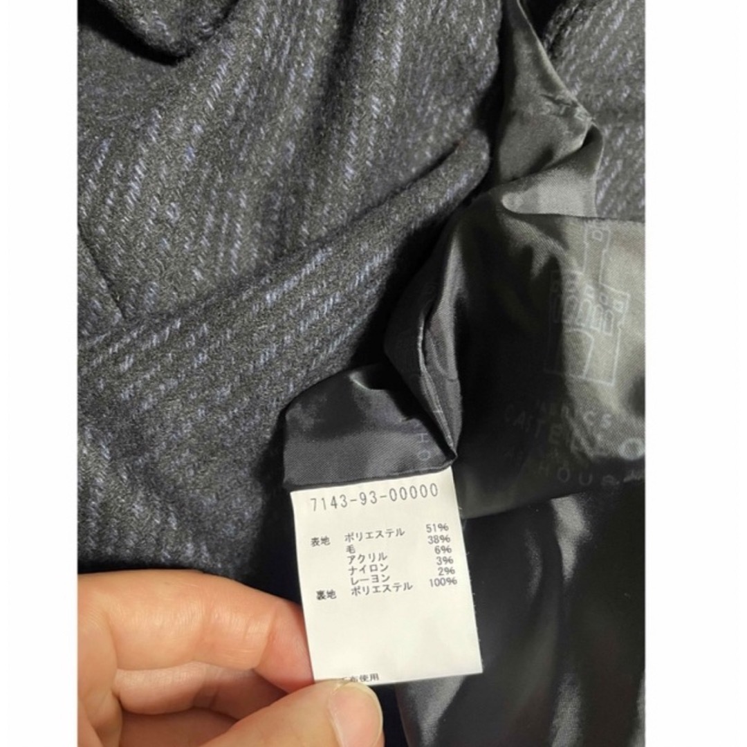 ABAHOUSE(アバハウス)のアバハウス ABAHOUSE ロングコート　ロングジャケット　48 メンズのジャケット/アウター(チェスターコート)の商品写真