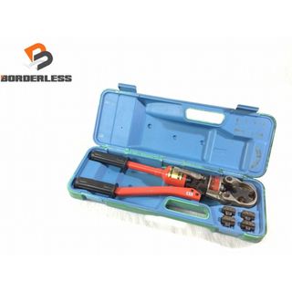 ☆中古品☆IZUMI 泉精器 手動油圧式圧着工具 9H-150 コマ付き 手動油圧 ☆中古品☆IZUMI 泉精器 手動油圧式圧着工具 9H-150 コマ付き 手動油圧