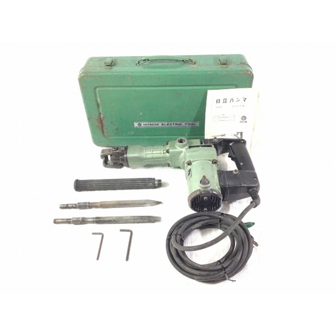 ☆中古品☆HITACHI 日立工機 100V 電動ハンマー H41 ケース付 ☆中古品☆HITACHI 日立工機 100V 電動ハンマー H41 ケース付
