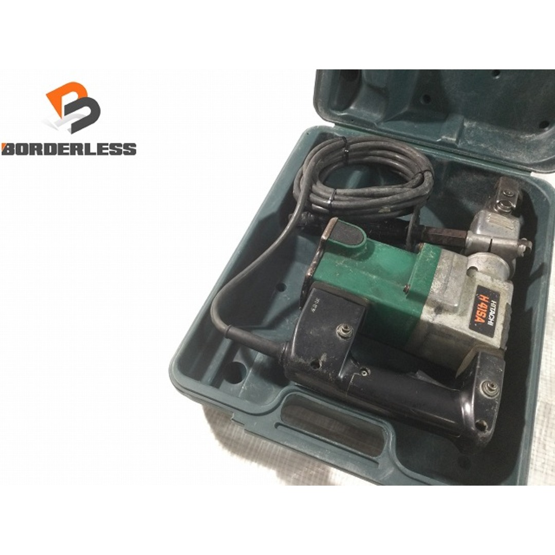 ☆品☆HITACHI 日立工機 100V 電動ハンマー H41SA ケース付 六角軸 ハツリ機 はつり機 コンクリートブレーカー はつり機 斫り機 62568