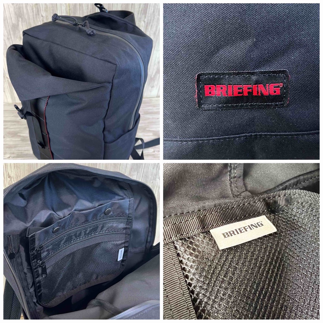 BRIEFING(ブリーフィング)の【美品 希少】BRIEFING URBAN GYM＋ BACK PACK 黒 メンズのバッグ(バッグパック/リュック)の商品写真