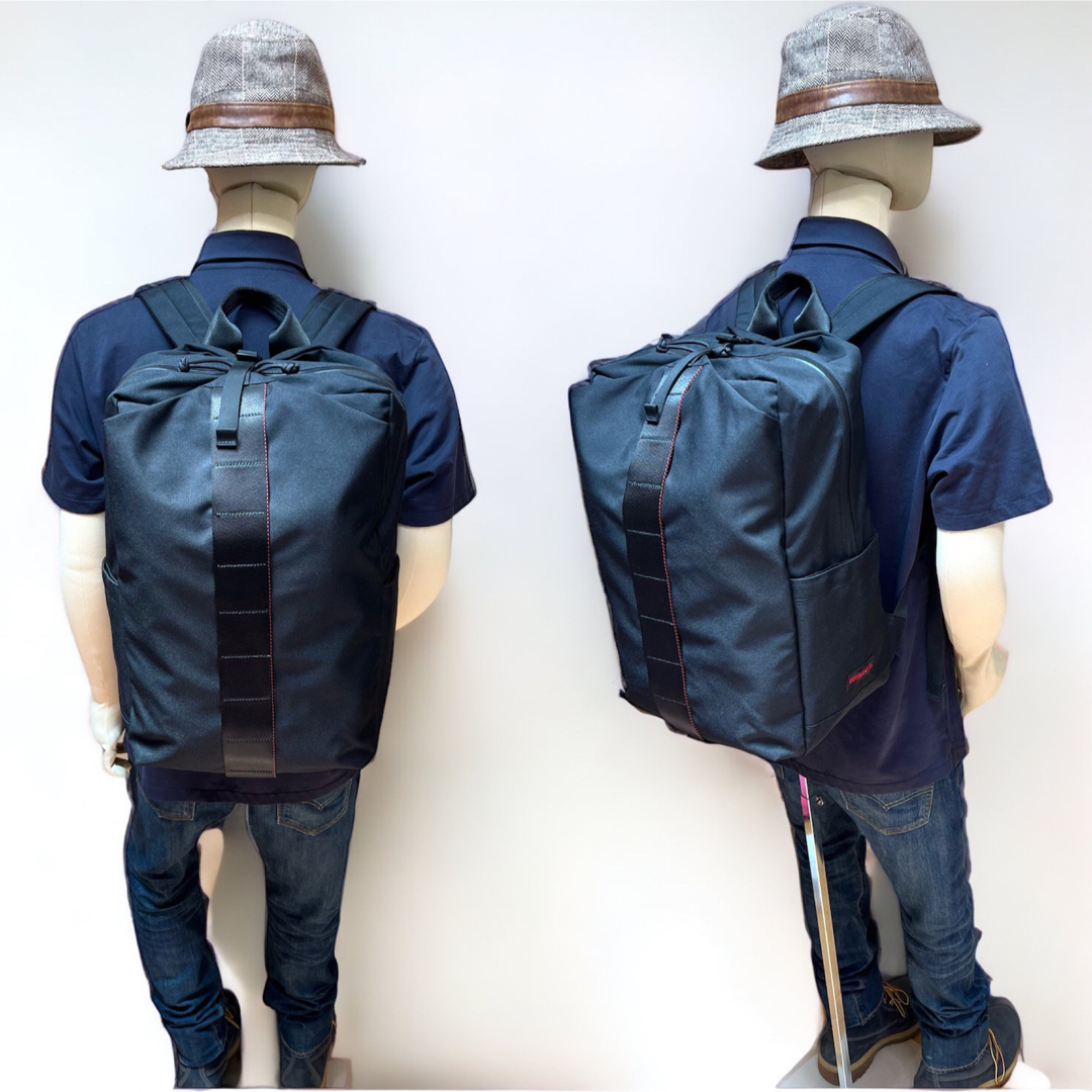 BRIEFING(ブリーフィング)の【美品 希少】BRIEFING URBAN GYM＋ BACK PACK 黒 メンズのバッグ(バッグパック/リュック)の商品写真