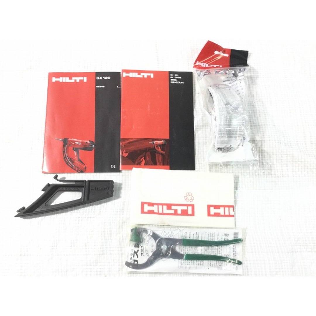 ☆中古品☆HILTI ヒルティ ガス式鋲打ち機 GX120 ケース付 ピン ☆中古品☆HILTI ヒルティ ガス式鋲打ち機 GX120 ケース付 ピン