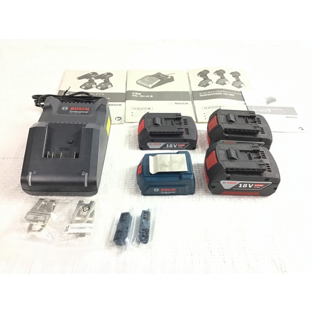 ☆品 ※コメント必読！☆BOSCH ボッシュ ツールセット ドライバドリル GSR18V-55　インパクトレンチ GDX18V-200 72862