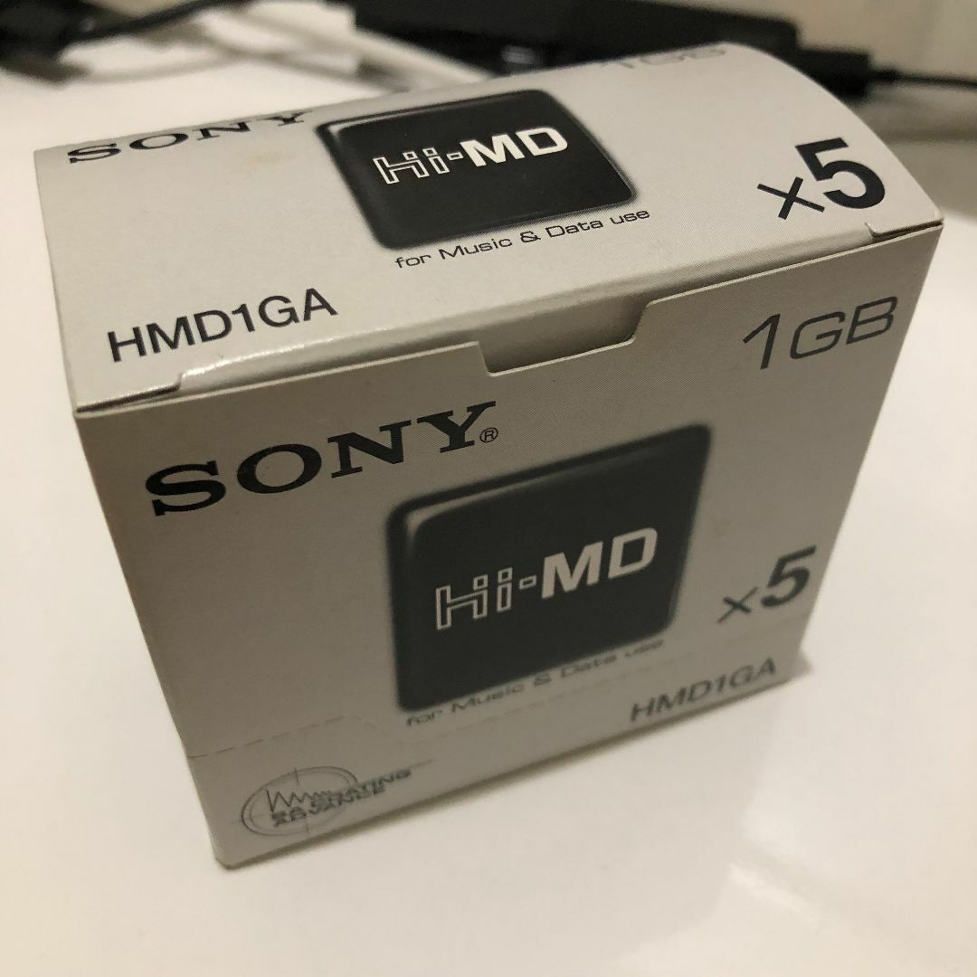 Hi-MDディスク SONY HMD1GA 1GB 5枚 新品 未使用