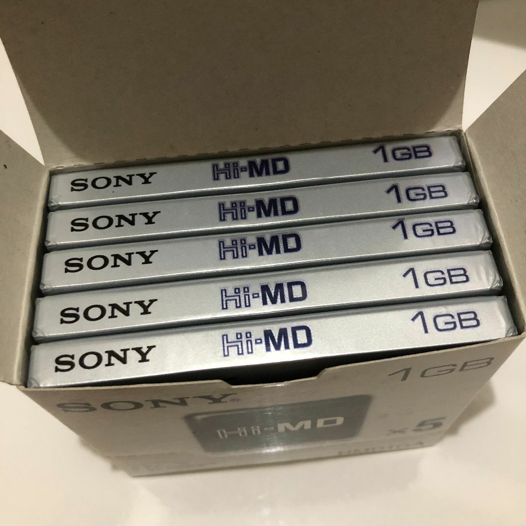 Hi-MDディスク SONY HMD1GA 1GB 5枚 新品 未使用