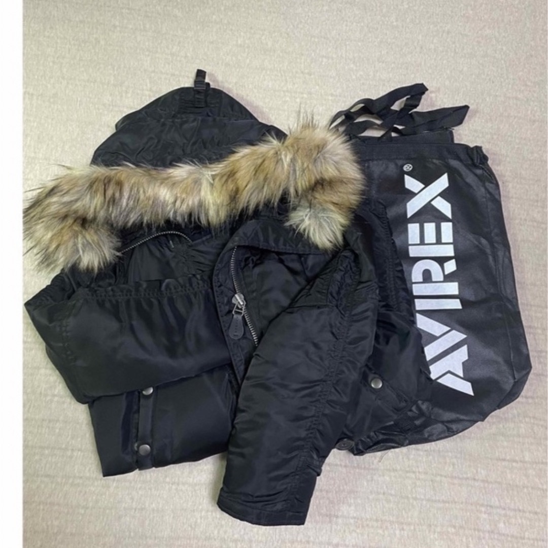 AVIREX(アヴィレックス)のアヴィレックス　AVIREX   ダウン　ブルゾン　MA1 レディースのジャケット/アウター(ミリタリージャケット)の商品写真