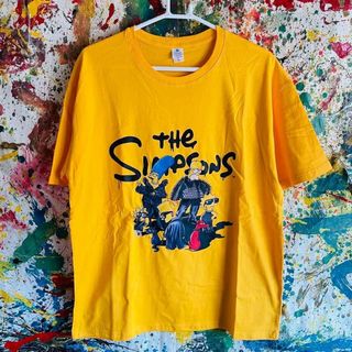 スパイ シンプソンズ Tシャツ 半袖 メンズ 黄色 イエロー バート 新品 夏(Tシャツ/カットソー(半袖/袖なし))