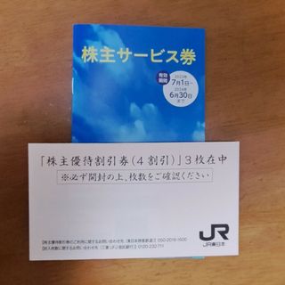 JR株主優待割引券3枚(その他)