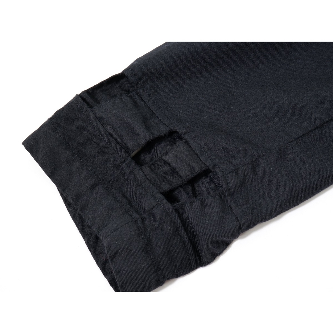 BLACK COMME des GARCONSブラックコムデギャルソン 縮絨ウール 裾カットデザインパンツ【L】【LPTA71777】