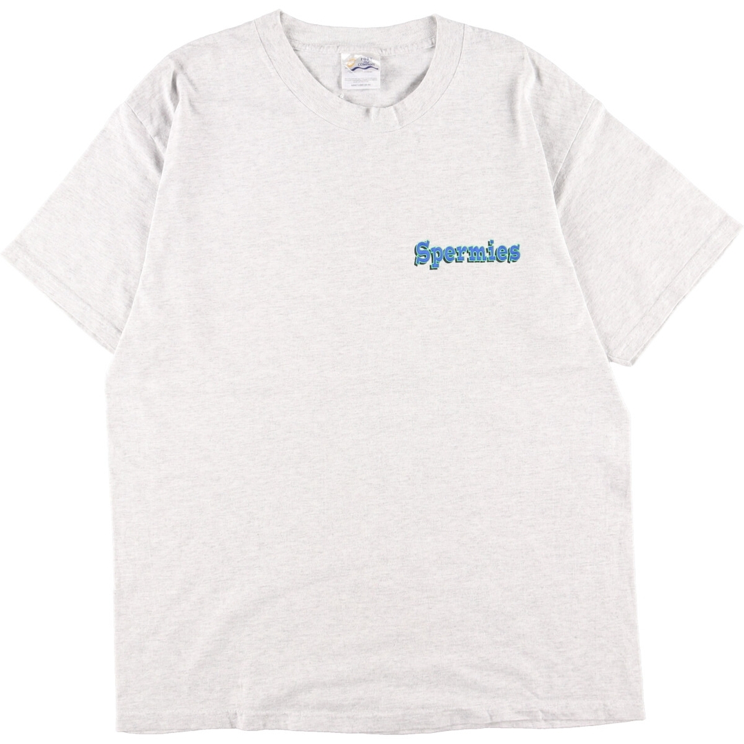 PORT AND COMPANY SPERMIES 両面プリント プリントTシャツ メンズL /eaa348984