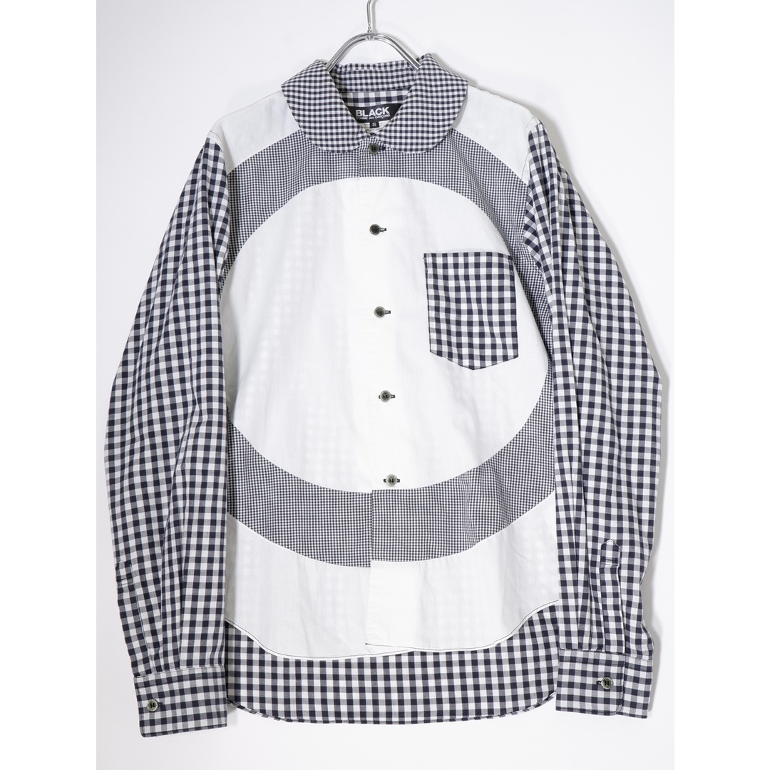 BLACK COMME des GARCONSブラックコムデギャルソン 丸襟ラウンドカラー ...