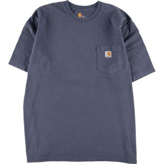 カーハート(carhartt)の古着 カーハート Carhartt ORIGINAL FIT 半袖 ワンポイントロゴポケットTシャツ メンズXL /eaa348063(Tシャツ/カットソー(半袖/袖なし))